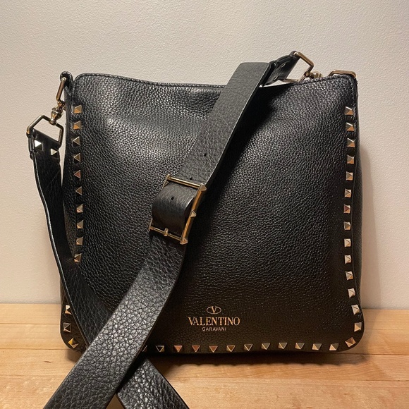 Valentino Garavani Rockstud Small Messenger Bag - Picture 1 of 6